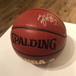 ZION WILLIAMSON AUTOGRAPHED BASKETBALL COA